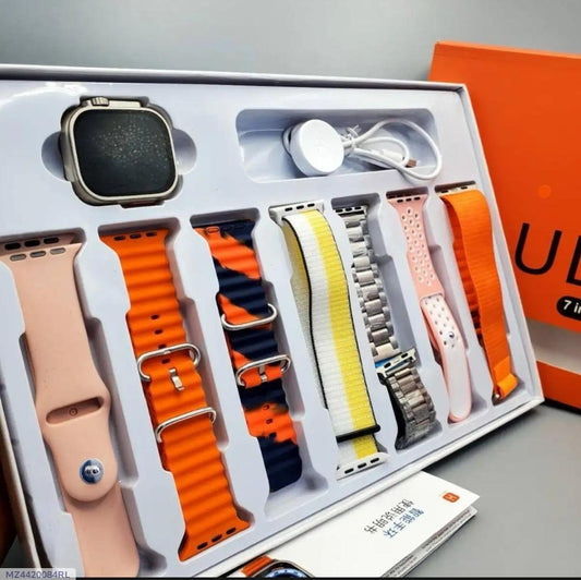 Ultra 7 In Smart Watch With Free Gift