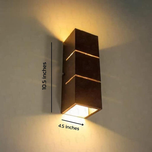 3D Wall Light Wooden Lamp